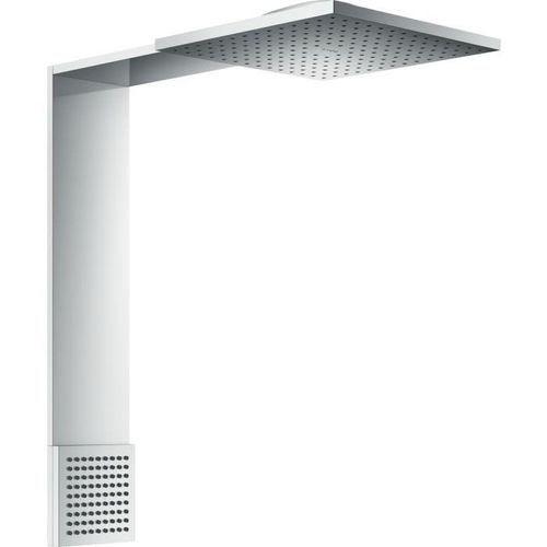 hansgrohe ShowerComposition Brausenmodul 12594000 250x250mm, Wandmontage, 2jet, mit Schulterbrause, chrom