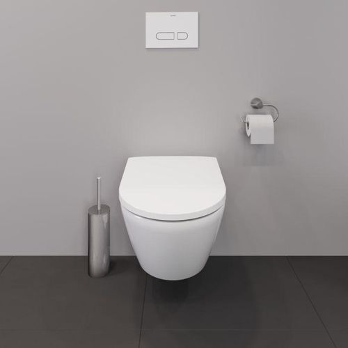 Duravit D-Neo Wand-Tiefspül-WC 25870900001 rimless, Tiefspüler, weiss wondergliss