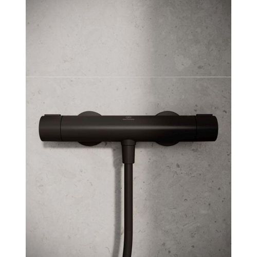 Ideal Standard Alu+ Brausethermostat BD582XG silk black, Aufputz
