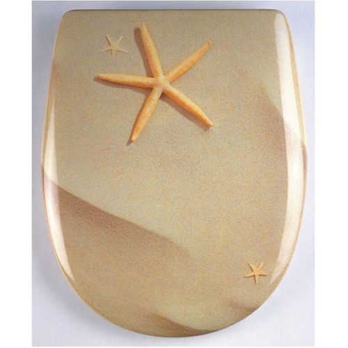 Pagette Olfa Ariane WC-Sitz 950-0928 Sand, mit Deckel