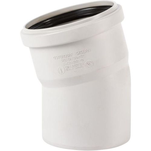 Ostendorf SKOLAN safe SKOLANsafe-Bogen 334100 DN/OD 90, 15°