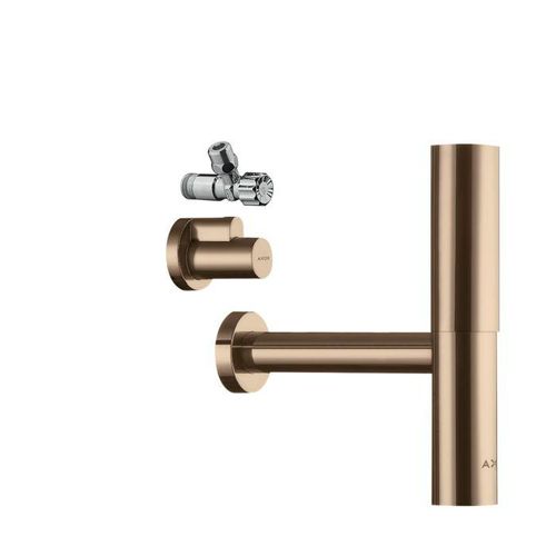 hansgrohe Flowstar Designsiphon-Set 51304300 G 1 1/4, polished red gold