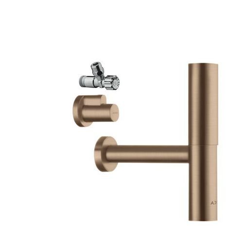 hansgrohe Flowstar Designsiphon-Set 51304310 G 1 1/4, brushed red gold