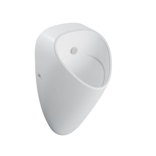 Vitra Plural Urinal 7808B001-5330 33x34,5x60,5cm, Batteriebetrieb, edelweiß
