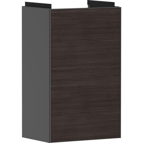 hansgrohe Xevolos E Waschtischunterschrank 54168730 340x555x245mm, links, schiefergrau matt, Eiche dunkel