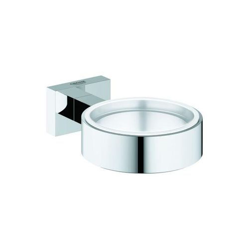 Grohe Essentials Cube Halter 40508001 chrom, für Glas, Seifenpender oder Seifenschale