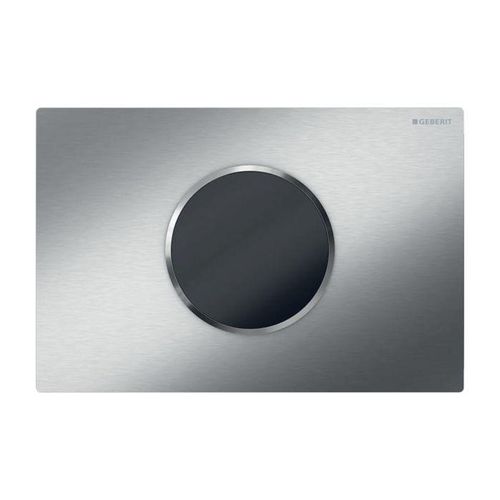 Geberit WC-Steuerung 115908SN6 Batteriebetrieb, 2-Mengen-Spülung, gebürstet