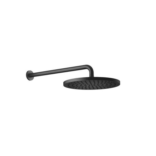 Dornbracht Regenbrause 28679970-33 Ø 300mm, Schwarz matt, mit Wandanbindung