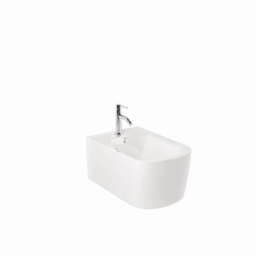 Kludi RESA S Wand-Bidet 27BIW0143 52 cm, verdeckte Befestigungen, Weiß glänzend