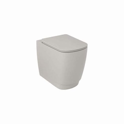 Kludi RESA S Spiralflush-Stand-WC 27WCB03O2 55 cm, Universalförmiger Abfluss Matt Light Dov