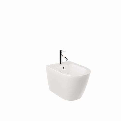 Kludi RESA R Wand-Bidet 23BIW0143 52 cm, verdeckte Befestigungen Weiß glänzend