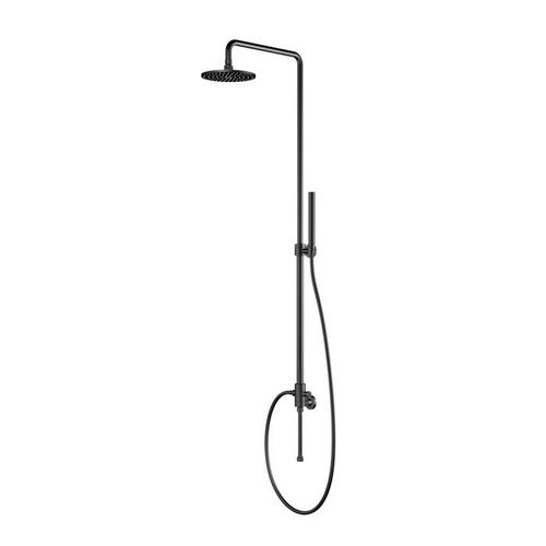 Steinberg Serie 100 Brauseset 1002770S mit Regenbrause und Handbrause, Matt Black