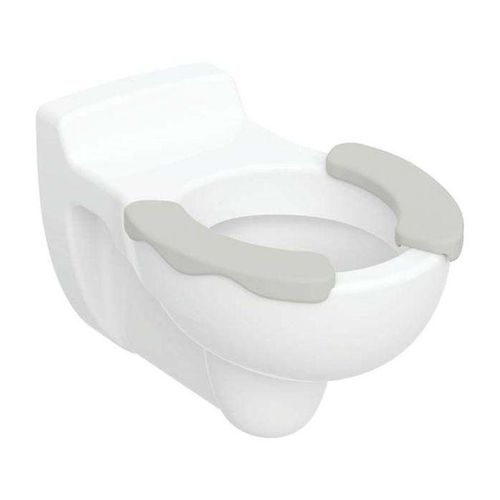 Geberit Wand-Tiefspül-WC 201715000 weiß, 6 l, Sitzfläche achatgrau
