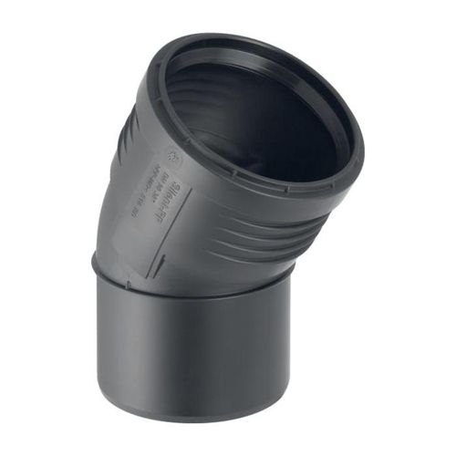 Geberit Silent PP Bogen 390621141 DN 125, 30°, schalloptimiert
