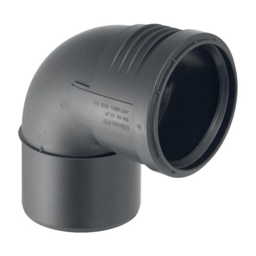 Geberit Silent PP Bogen 390524141 DN 100, 87,5°, schalloptimiert