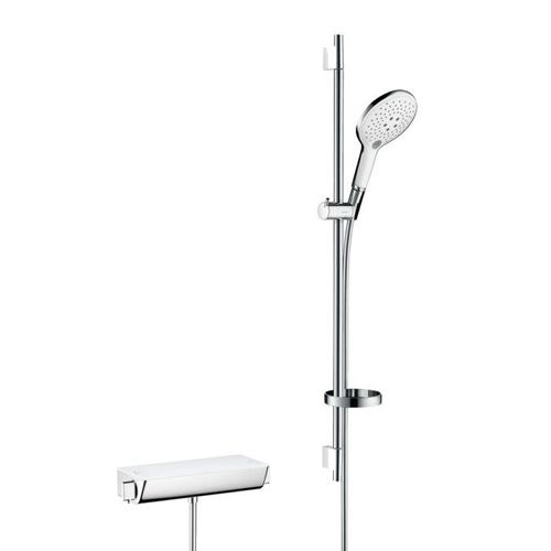 hansgrohe Raindance Select S 150 Combi 27037400 mit Ecostat Select, weiss chrom, DN 15, 90 cm