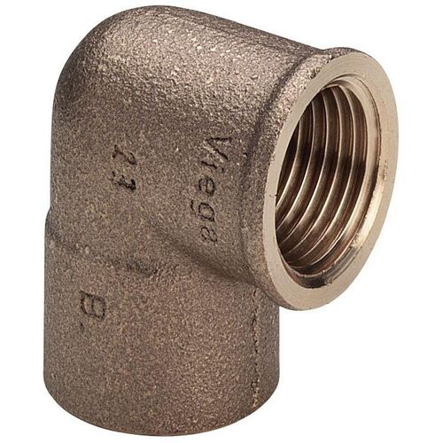 Viega Winkel 15 mm x 3/4" Rp, Rotguss
