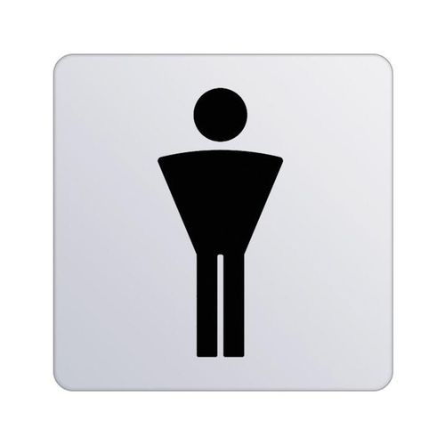 Keuco Türschild Plan 14967010000 Symbol Herren, verchromt