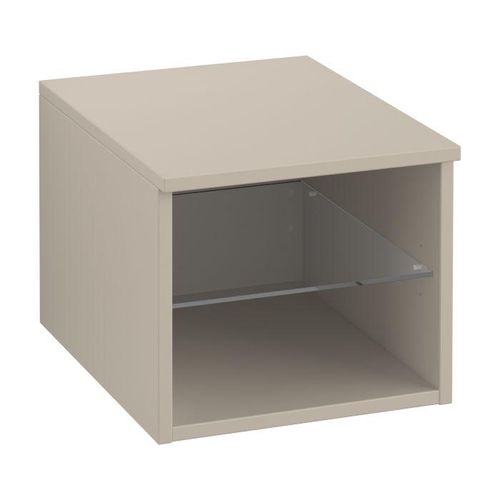 Villeroy & Boch Legato Anbauschrank B72400VK 40x34x50cm, links, Soft Grey