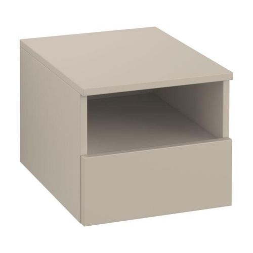 Villeroy & Boch Legato Anbauschrank B72600VK 40x34x50cm, links, Soft Grey
