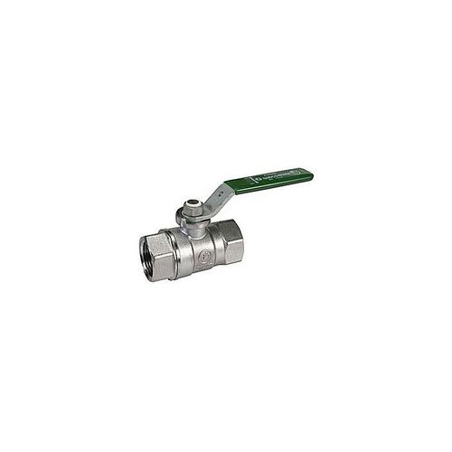 Giacomini Kugelhahn 1/2" R250W Schwermodel mit Hebelgriff, Messing chrom