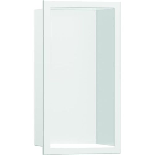 hansgrohe XtraStoris Original Wandnische 56092700 mit Rahmen, 150 x 300 x 70 mm, mattweiß