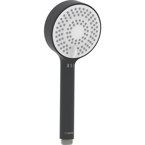 Hansa Hansabasicjet Handbrause 4463030033 3-strahlig, mattschwarz, d= 95mm, 3-strahlig