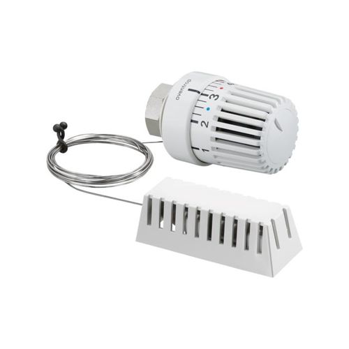 Oventrop Uni LH Thermostat 1011682 7-28 °C, ohne Nullstellung, Kapillarrohr 2 m, weiß