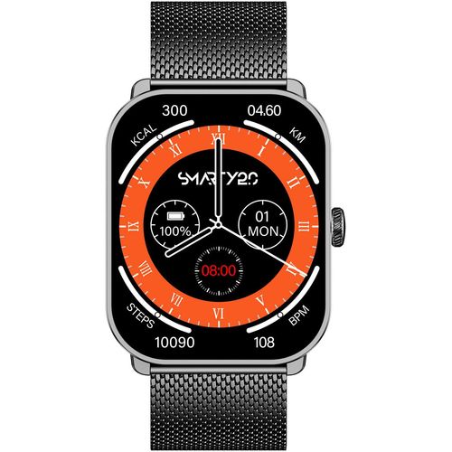 Smartwatch SMARTY 2.0 "Smarty 2.0", schwarz, Smartwatches