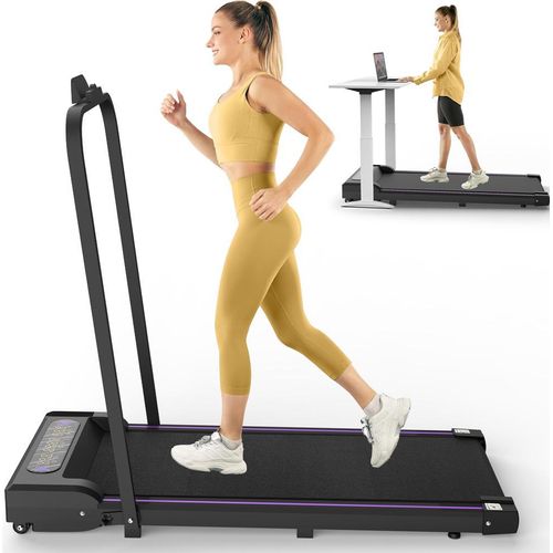 Faltbares Laufband für Zuhause & Office - Walking Pad Schreibtisch Laufpad, 2.5 PS Motor Mini Laufband bis 8km/h