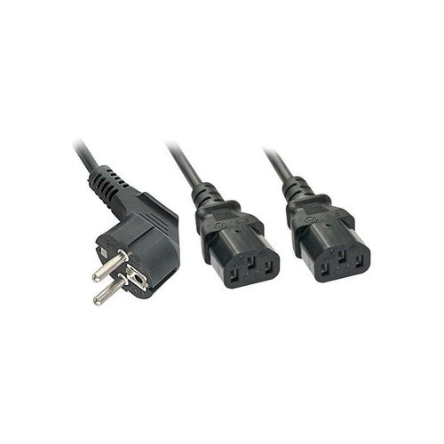 Lindy - power cable - power CEE 7/7 to power IEC 60320 C13