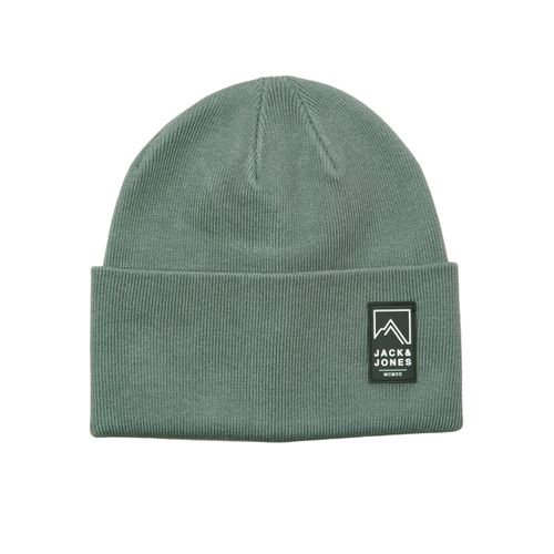Beanie JACK & JONES "JACALPES BEANIE SKI AW25", Damen, laurel wreath, Viskosemischung, Mützen Beanie