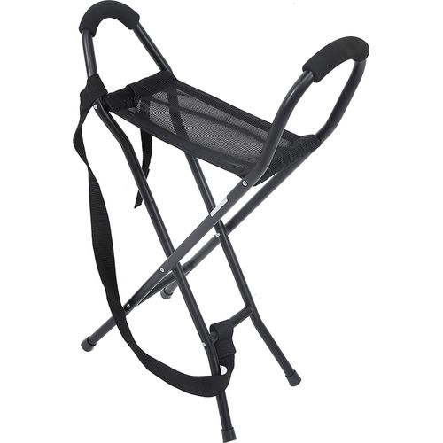 Wanderstock -Rohrstockklapphocker tragbarer leichter Stuhl mit Sitz