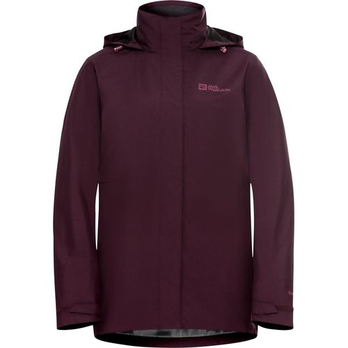 Jack Wolfskin Rotwand 3In1 Jkt W Amaranth Amaranth S