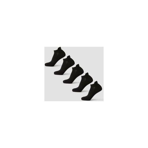 MP Unisex Sneaker-Socken (5er-Pack) - Schwarz - UK 12-14