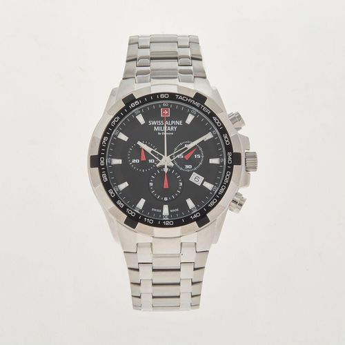 Armbanduhr aus Edelstahl mit Chronograph