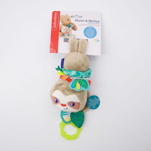 Beigefarbenes Faultier-Stofftier Image