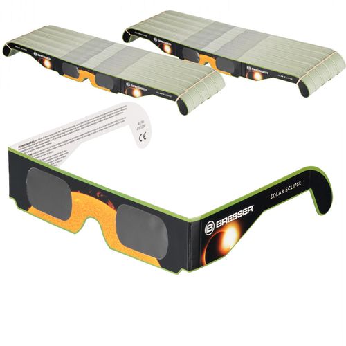 BRESSER Sonnenfinsternis-Brille (500 Stück) - Design A