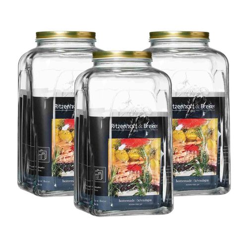 Ritzenhoff & Breker Einmachgläser Homemade 5 l 3er Set