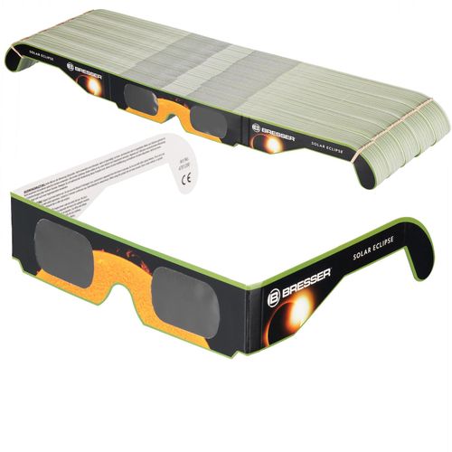 BRESSER Sonnenfinsternis-Brille (250 Stück) - Design A