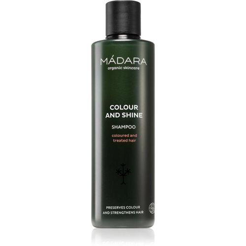 MÁDARA Colour and Shine verhelderende en verstevigende shampoo voor geverfd haar 250 ml