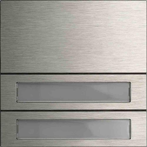 GIRA 5532920. Produkttyp: Call button module, Produktfarbe: Edelstahl, Markenkompatibilität: GIRA. Breite: 106,5 mm, Höhe: 106,5 mm (5532920)