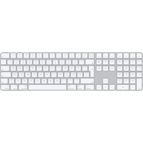 Apple Magic Keyboard Touch ID Ziffernblock Mac Apple Chip Deutsch Silber Keying
