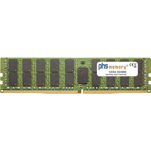 PHS-memory 64GB RAM Speicher kompatibel mit Actidata actiNAS LX 212 DDR4 RDIMM 2400MHz PC4-2400T-R (SP462508)