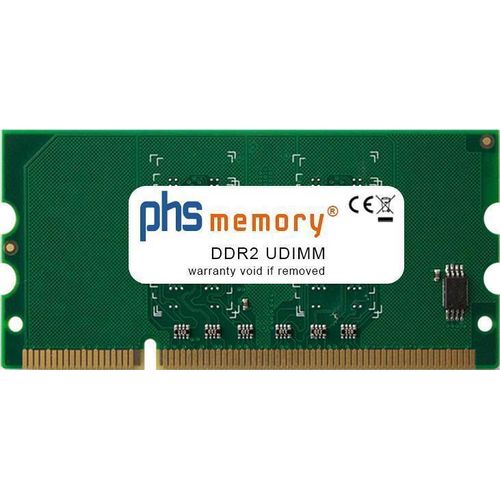 PHS-memory 256MB DDR2 für Dell 2355dn RAM UDIMM (Non-ECC unbuffered), 0,25 GB, 1 x 0.25 GB, DDR2, 667 MHz, 144-pin DIMM