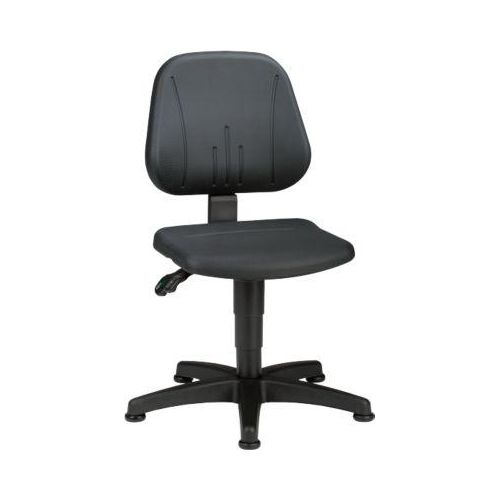 Arbeitsdrehstuhl 9650, Integralschaum, Gleiter, schwarz