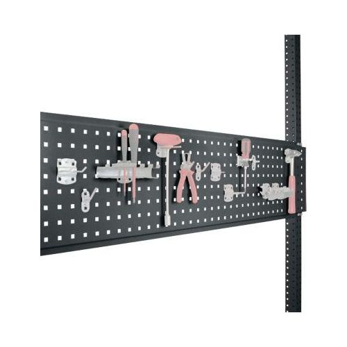 Werkzeug-Lochplatte, für Tischbreite 1250 mm, f. Serie Universal/Profi, anthrazit RAL 7016