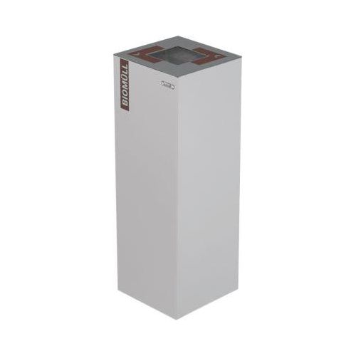 Aufkleber zur Trennung für den Abfallbehälter Alicante, Biomüll, braun