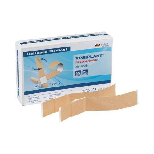 Fingerverband YPSIPLAST®, 100 Stück, 20 x 120 mm, für hohe mechanische Bewegung, elastisch, hautfarbenes Gewebe