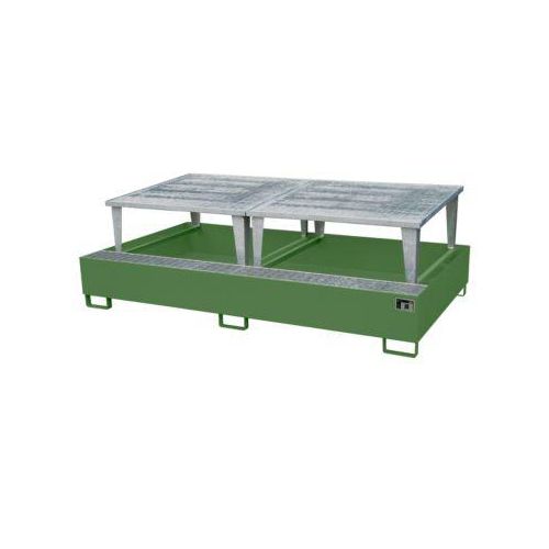 Auffangwanne AWA 1000-2, grün RAL 6011